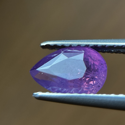 『お客』　パープルサファイア パープルサファイアルース 1.30ct Natural unheated purple