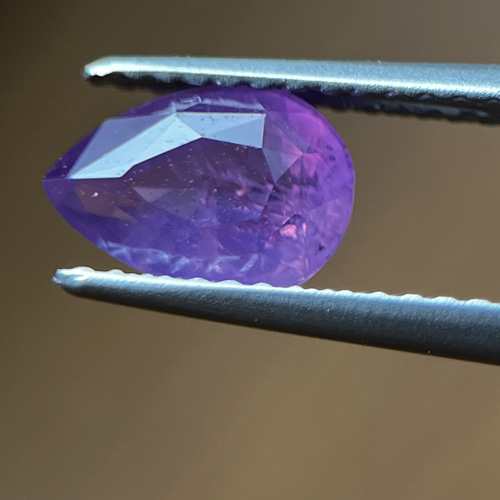 パープルサファイアルース 1.30ct Natural unheated purple