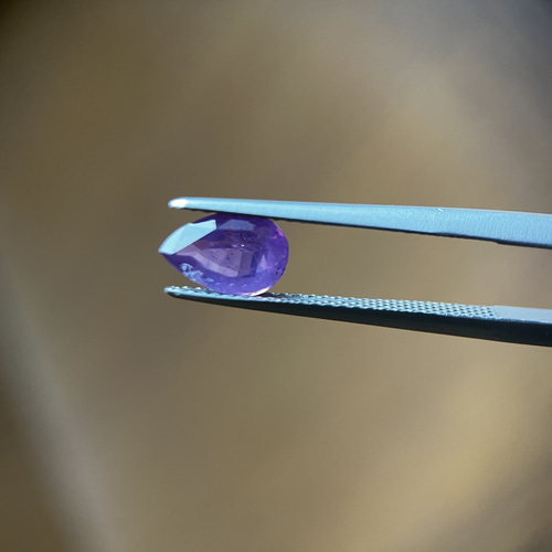 ☆パープルサファイア ペアシェイプ 0.73ct 限定1個 ※こちらの