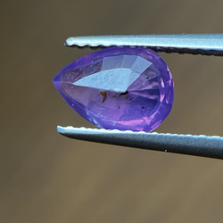 非加熱天然パープルサファイアルース 1.30ct  Natural unheated purple Sapphire 13枚目の画像