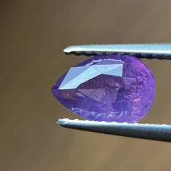 非加熱天然パープルサファイアルース 1.30ct  Natural unheated purple Sapphire 7枚目の画像