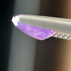 非加熱天然パープルサファイアルース 1.30ct  Natural unheated purple Sapphire 15枚目の画像