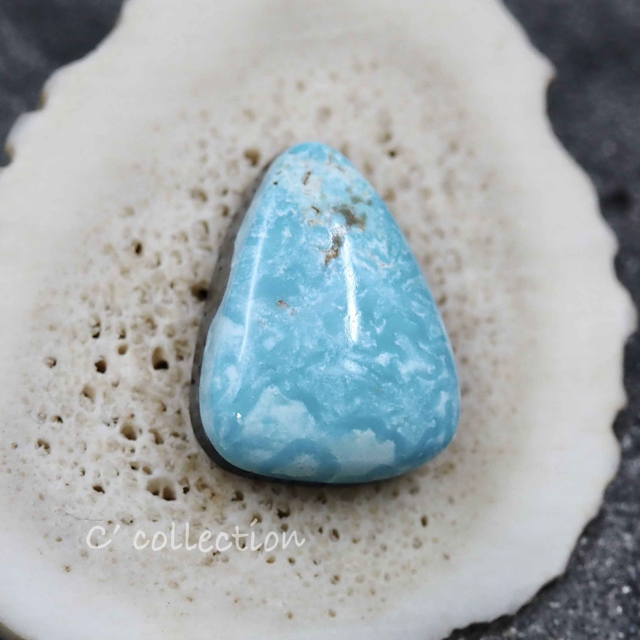 6,51ct Stormy Mt. Turquoise ストーミーマウンテン ターコイズ ST-04 ルース 天然石