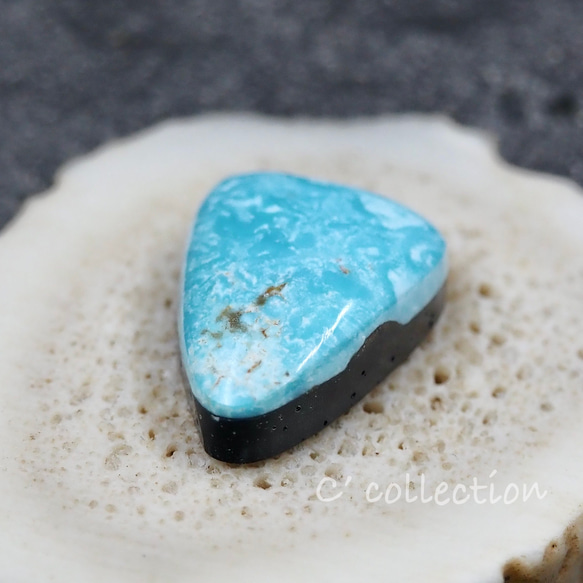 6,51ct Stormy Mt. Turquoise ストーミーマウンテン ターコイズ ST-04 ルース 天然石 4枚目の画像