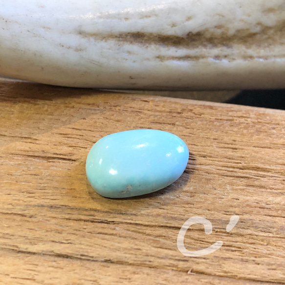 5,35ct Drycreek Turquoise ドライクリーク ターコイズ D-12 ルース ナチュラル 天然石 6枚目の画像