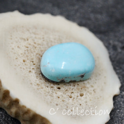 5,35ct Drycreek Turquoise ドライクリーク ターコイズ D-12 ルース ナチュラル 天然石 5枚目の画像