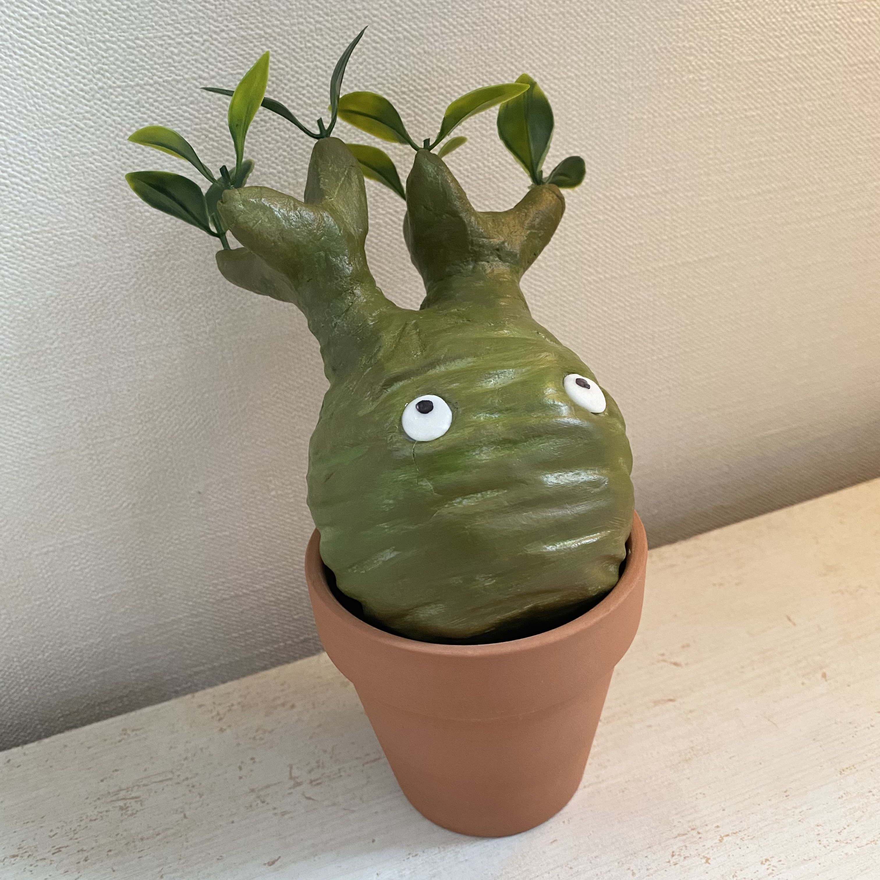 楽天市場】フェイクグリーン 3D フィギュア パキポディウム