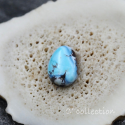 1,47ct High Grade Golden Hill Turquoise ゴールデンヒルターコイズ GO-22 1枚目の画像