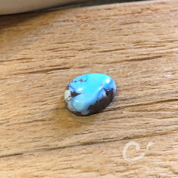 1,47ct High Grade Golden Hill Turquoise ゴールデンヒルターコイズ GO-22 6枚目の画像