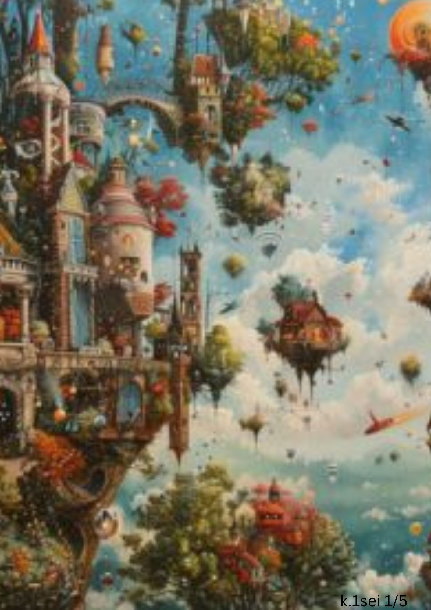 天空の世界　（1/5）A4サイズ