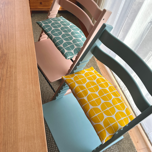 ◻︎まなさま専用 ストッケトリップトラップ クッション◻︎ 受注商品】トリップ トラップ クッション（はっ水加工あり