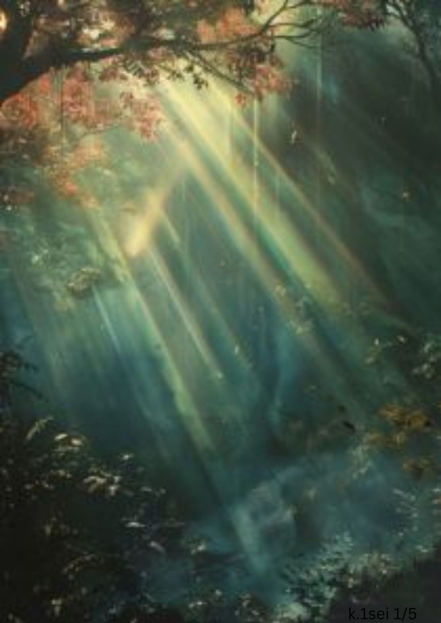 木漏れ日（1/5）A4サイズ