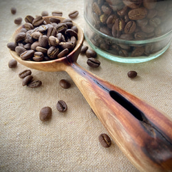 欅(ケヤキ)のコーヒーメジャー 1枚目の画像