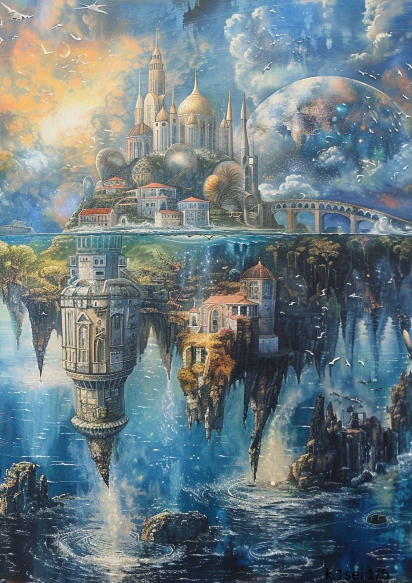 異次元の世界（1/5）A4サイズ