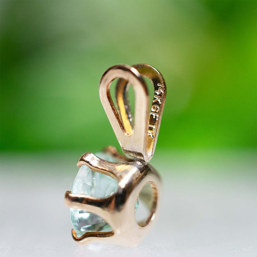 ミントベリル・ペンダントトップ 14kgf ペンダントトップ Crystal Life