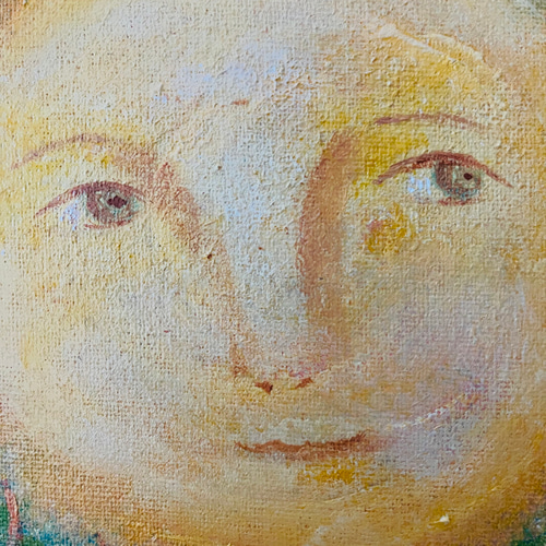 お日様のもとで／原画 一点物 絵画 satomishimakage 通販 17470003