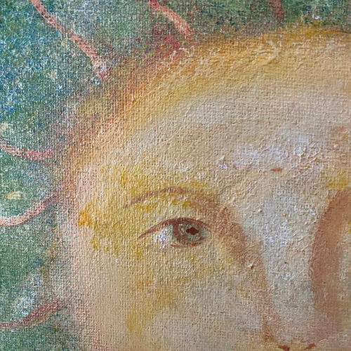 お日様のもとで／原画 一点物 絵画 satomishimakage 通販 17470003