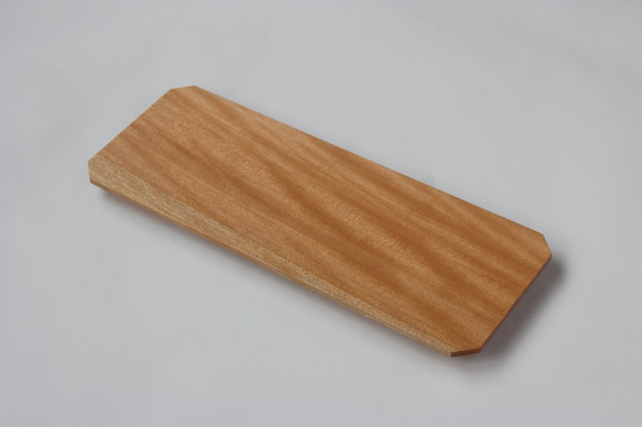 wooden tray 樺の長皿 24cm 11枚目の画像