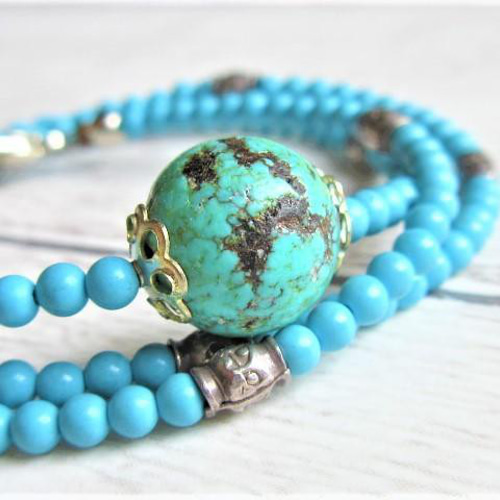 ガネーシャ ハウラウトターコイズ ブレスレット ガネーシャ ハウラウトターコイズ ブレスレット ガネーシャ ハウラウト