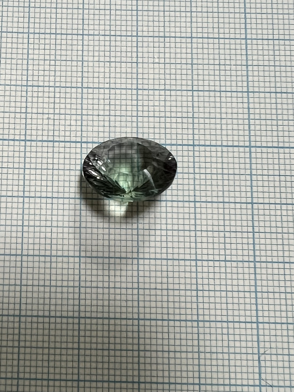 【レア！オススメ】フローライト　ルース　約13.0ct 6枚目の画像