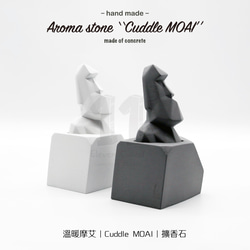 11³ Cuddle MOAI Aroma stone I 溫暖摩艾擴香石 I 附5ml精油 I 禮物 I 可客製化－ 第8張的照片