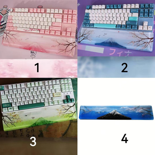 ハンドメイド 富士山 パームレスト 手作り リストレスト アームレスト