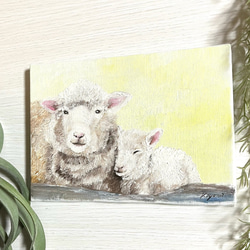 羊の親子 4枚目の画像