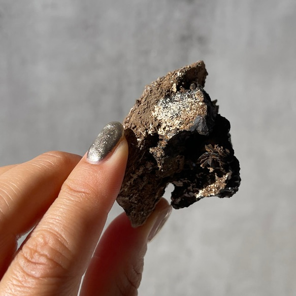 マラウィ産【スモーキークォーツ×シデライト】⑨ 鉱物 天然石 3枚目の画像