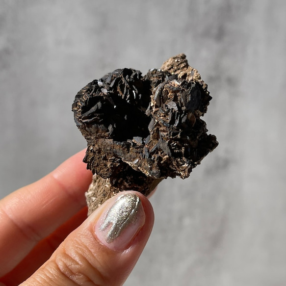 マラウィ産【スモーキークォーツ×シデライト】⑨ 鉱物 天然石 18枚目の画像