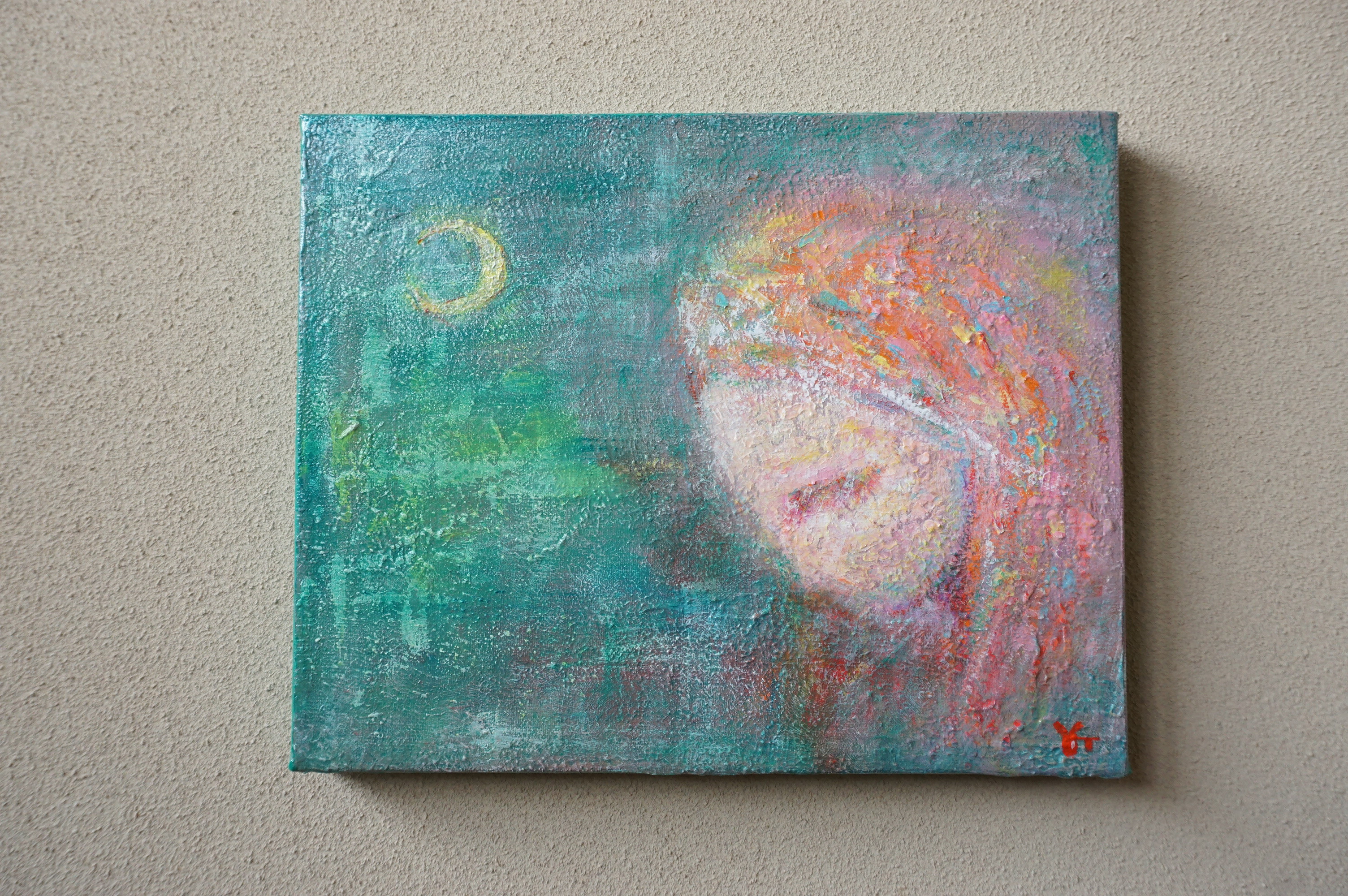 wish on the moon】＃原画＃イラスト＃ヒーリングアート