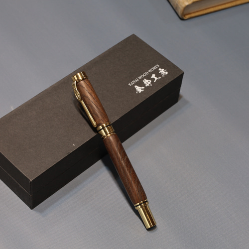 2500年前の太古の木】【世界に1本だけ】神代欅2way式万年筆ボールペン