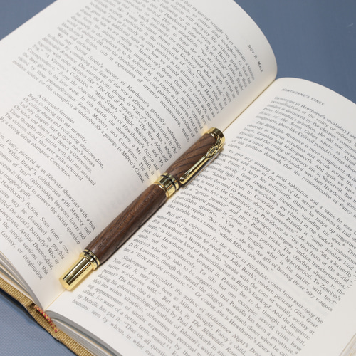 2500年前の太古の木】【世界に1本だけ】神代欅2way式万年筆ボールペン