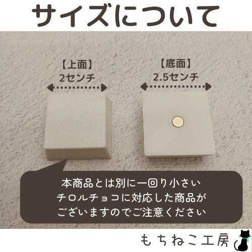 プラケース(ストラップタイプ・2.5センチ角) その他素材 もち