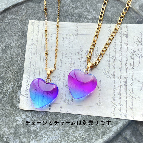 2pcs★necklace 2design set（ネックレス・ステンレスチェーン） 2枚目の画像