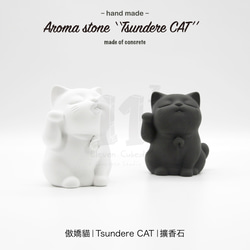 11³ Tsundere CAT Aroma stone I 傲嬌貓擴香石 I 附5mi精油 I 禮物 I 可客製化－ 第5張的照片