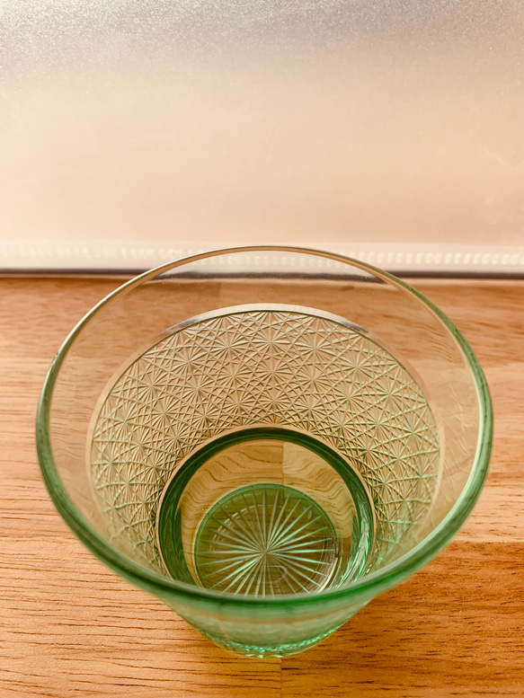 菊繋ぎグラス緑 2枚目の画像