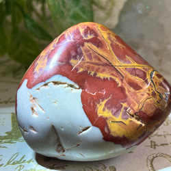 神秘の石✨　ノリーナジャスパー　タンブル　握り石　原石 1枚目の画像