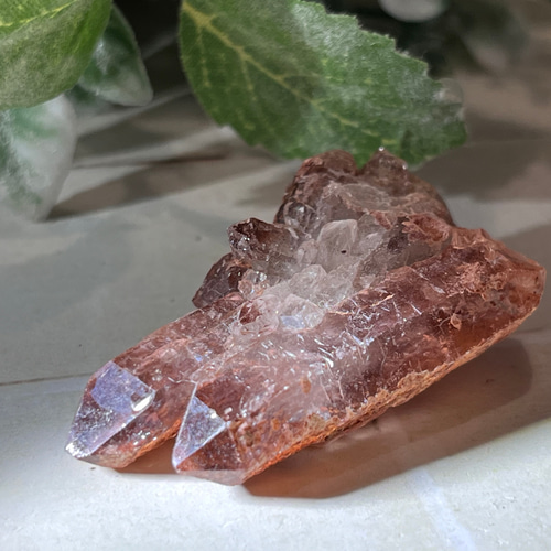 K様お取置き✨ レッドヘマタイトクォーツ 赤鉄鉱 クラスター 原石