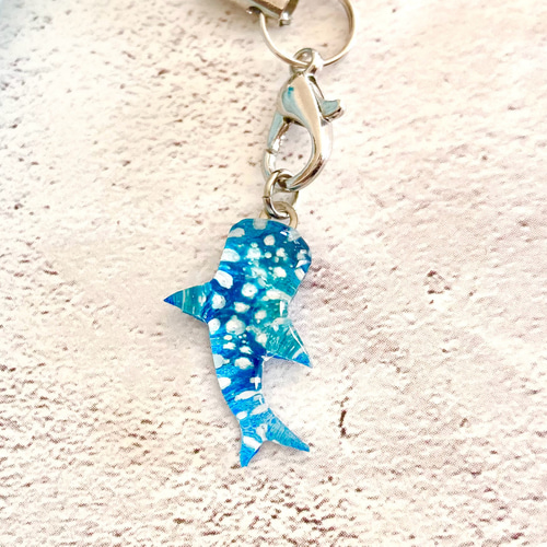 Yahoo!オークション - 未使用 Whale shark Keyholder ホエール