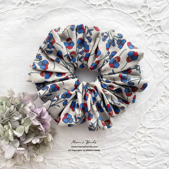 リバティ ハンドメイド シュシュとヘアゴム 57 リバティ ハンドメイド シュシュとヘアゴム 57