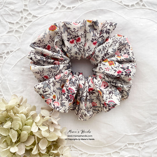 リバティ ハンドメイド シュシュとヘアゴム 50