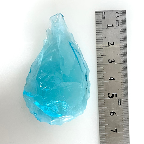 【逸品】 大粒 極上 アンダラクリスタル マリンブルー 天然石 Kay光波動 その他