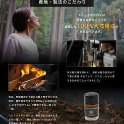 揺れるアロマピアス [ 檜 アロマオイル 1mmボトル 付] アロマアクセサリー 北山杉キューブ 揺れるピアス 8枚目の画像
