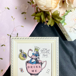 アリスのフレーム 額 タイル 不思議の国のアリス フレーム その他