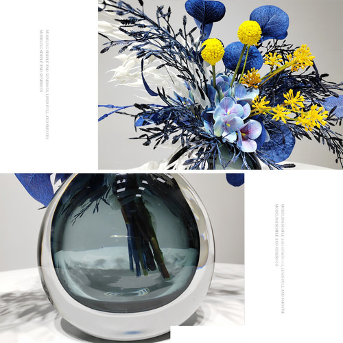 ヴィンテージクラフトフラワーアレンジメント花瓶装飾創造的な装飾品 fit=scale-down,w=1200