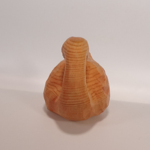 木彫刻 アート 『 鴨 』 鳥 オブジェ オリジナル 芸術 ハンドメイド 松