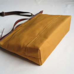 Paraffincanvas  2WAY (tote & Shoulder) bag「advantage」MUSTARD 10枚目の画像