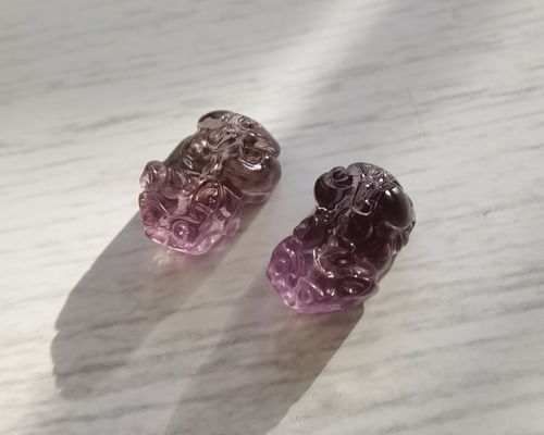水入アメジスト貔貅 6480b846f57ce65ddf0bd349e471aa