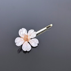 【発送可／実物撮影／完成品】Everpink. 本物の桜　こだわりの厳選花で仕上げたヘアピン　髪飾り　ヘッドドレス 3枚目の画像