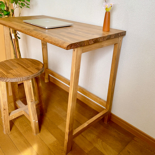 シンプルな木製デスク♪ 机・デスク K.K FURNITURE 通販